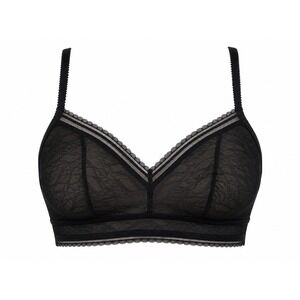 b.tempt'd by Wacoal Black Sheer Bralette Size XL NWT Wireless 910225 NWT